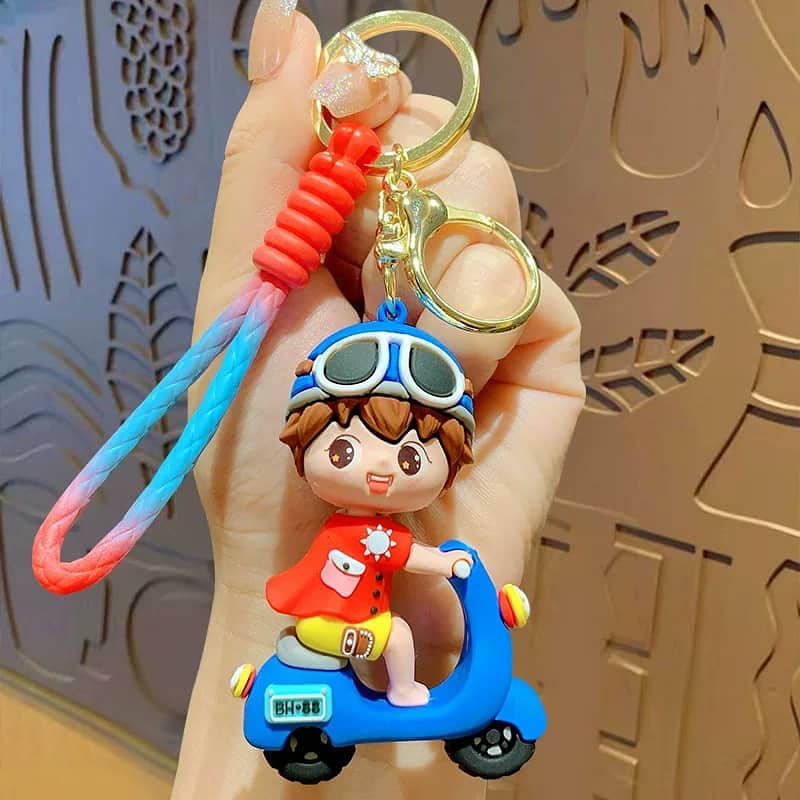 جاسوئیچی سیلیکونی دختر و پسر مدل موتور وسپا